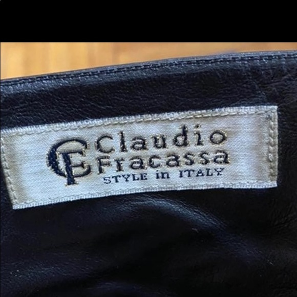 Black leather ankle boots - Picture 9 of 10